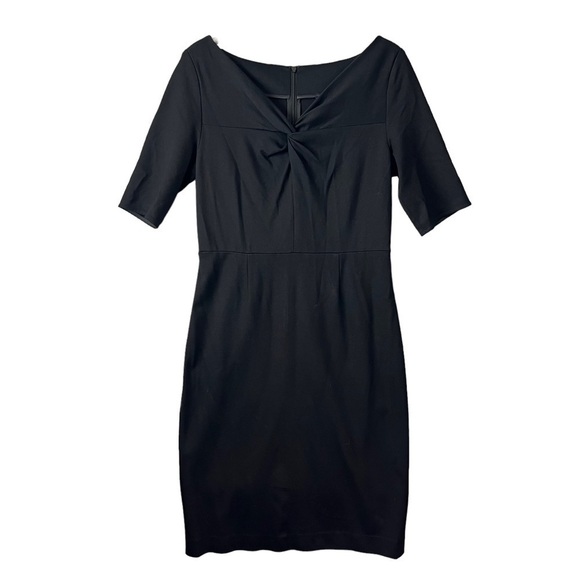Banana Republic Dresses & Skirts - Banana Republic Black Career V Neck Sheath Dress Short Sleeve Size 6